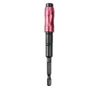 BYINGS Supporto for cacciavite magnetico esagonale regolabile da 1/4" con asta di prolunga da 20 gradi, cacciavite con bloccaggio a cambio rapido