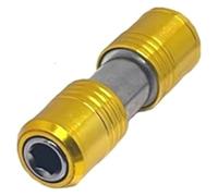BYINGS Supporto for punte for cacciavite portatile, asta di prolunga a doppia testa, adattatore for vite esagonale da 1/4" a sgancio rapido, trapano elettrico, utensile elettrico