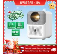 BYINTEK LOVE U4 Smart Mini Proiettore Home Theater 4K 1080P Video Android WIFI per Cinema Smartphone