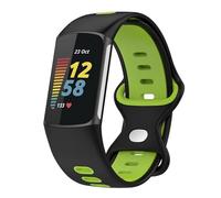 BYISYUE Traspirante Cinturino per Fitbit Charge 6, Silicone Sport Bracciali Cinturini di Ricambio per Fitbit Charge 5