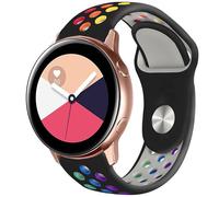 BYISYUE Traspirante Cinturino per Ticwatch E / E3 / GTH, 20mm Silicone Sport Bracciali Cinturini di Ricambio per Coros Pace 2 / Apex 2 / Apex 42mm