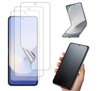 BYIUIHS Confezione da 3 pellicole protettive opache per Samsung Galaxy Z Flip 6, pellicola interna in TPU autorigenerante, antigraffio, senza bolle, sensibile al tatto, ultra sottile