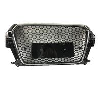 byjgs Grill Frontale Griglia Anteriore per Audi Q3 RSQ3 2013 2014 2015, Griglia Renale Anteriore Stecca Grill Ricambio Anteriore Griglia del Radiatore,A