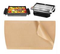 BYKITCHEN 100 pezzi di carta da forno per Tefal OptiGrill XL a contatto e Tefal OptiGrill Elite XL a contatto, accessorio per cialde