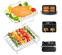 BYKITCHEN Set di 2 supporti Air Fryer Ninja FlexDrawer AF500UK