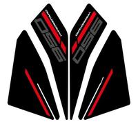 BYLKFC Adesivo Laterale per Serbatoio Carburante Moto per Ducati HYPERMOTARD950 Hypermotard 950 SP Adesivo di Protezione per Serbatoio Adesivi Serbatoio Carburante(Colore 1)