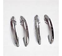 BYLKFC Copertura Per Maniglie Esterne Delle Portiere Auto Per VW Per Passat CC B6 B7 3c b7.5 7. Coperture Guscio Protettivo Guscio Esterno Maniglia Porta Esterna Adesivo(Argento)