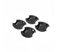 BYLKFC Coprimaniglia Portiera Auto Per Suzuki Per Swift SX4 2005-2017 Coperture Decorative Esterne Argento Cromato Nero Lucido Guscio Esterno Maniglia Porta Esterna Adesivo(Nero 4)