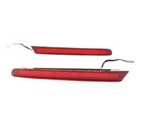 BYLKFC Fanalino Luce Catarifrangente Per Paraurti Posteriore Auto Per Ford Per Explorer 2011 2012 2013 2014 2015 Fendinebbia, Freno + Di Posizione Catadiottro Paraurti Posteriore Auto(Rosso)