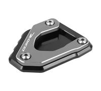 BYLKFC Piastra Estensore Motocicletta Kickstand Pad per BMW G310GS G 310GS G 310 GS 2017-2023 Piastra di Estensione del Cavalletto Laterale Piedi Pad di Supporto Cavalletto Laterale(Titanio 1)