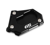 BYLKFC Piastra Estensore Piastra di Supporto per Cavalletto Laterale per Moto per BMW R 1200 GS LC R1200GS R 1200GS R1250GS Adventure, Pedane Poggiapiedi Cavalletto Laterale(Nero)
