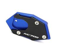 BYLKFC Piastra Estensore Piastra di Supporto per Cavalletto Laterale per Moto per Ho&NDA NC700S NC700X NC700D NC700 S X Integra 2012-2015 Cavalletto Laterale(Blu)