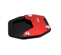 BYLKFC Piastra Estensore Piastra di Supporto per Cavalletto Laterale per Moto per Ho&NDA per Forza750 per Forza 750 XADV750 2020-2021, Piastra di Estensione Cavalletto Laterale(Rosso)
