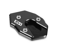 BYLKFC Piastra Estensore Piastra di Supporto per Cavalletto Laterale per Moto per Kawasaki per Ninja H2 SX SE E per VERSYS-X300 17-23, Estensione per Cavalletto Cavalletto Laterale(Nero)