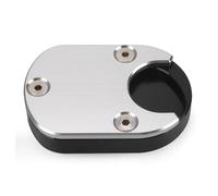 BYLKFC Piastra Estensore Supporto per Cavalletto Laterale per Aprilia RS660 Tuono 660 2021-2025, Piastra di Supporto per Cavalletto, Estensione Cavalletto Cavalletto Laterale(Argento)