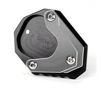 BYLKFC Piastra Estensore Supporto per Cavalletto Laterale per Moto per Guzzi V85TT V 85 V85 TT 20-23, Piastra di Estensione per Cavalletto Supporto Cavalletto Laterale(Titanio)