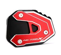 BYLKFC Piastra Estensore Supporto per Cavalletto Laterale per Moto per Ho&NDA NC 750 X/DCT 2021 2022 2023 NC750X, Piastra di Supporto per Cavalletto Laterale Cavalletto Laterale(Rosso)