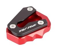 BYLKFC Piastra Estensore Supporto per Cavalletto Laterale per Yamaha YZF-600 R6 YZFR6 20-23 YZF600 YZF-R6, Piastra di Supporto per Cavalletto Laterale Estensione Cavalletto Laterale(Rosso)