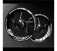 BYLKFC Set di Adesivi per Cerchioni Adesivi per Cerchi Moto, Decalcomanie per Cerchi per Yamaha MT10 SP MT 10 MT-10 SP Adesivo A Strisce Riflettenti Adesivo per mozzo Ruota(Colore 16)