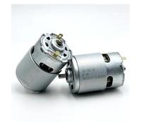 BYLSAGWHT 1 PZ RS-750S-6046/82 Spazzola di Carbone Starter elettronico DC 12V-18V 16000RPM Alta Velocità Grande Potenza Cuscinetto a Sfere Anteriore con Ventola di Raffreddamento