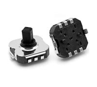 BYLSAGWHT 10pc FT-002J Five-Way Switch Multi-Direction Button with Pin 2 Pin 7X7 Patch l Connector A07-02B