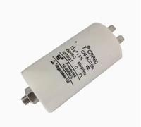 BYLSAGWHT 1pc CBB60 Starting Capacitor Double Insert Replacement Electronic Starter Run Capacitors with Screws 4UF 450V