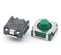 BYLSAGWHT 1PC Green TH-E030 Vehicle-Mounted Switch 6 * 6 * 4.1mm Long-Travel Waterproof Patch Touch 4pin microswitch