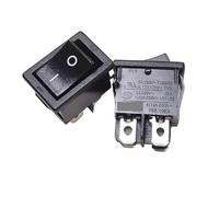 BYLSAGWHT 1pc R19 Ship Type Power Switch 4 Pin 2 Speed on/off Black Warping Switch 6A