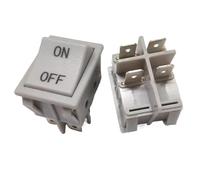BYLSAGWHT 1pc Ship Type Switch R210-C2N-A ON off 16A250V T85 High Current Gray 4P 2gears