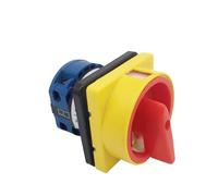 BYLSAGWHT Interruttore a camma rotativo con lucchetto 690 V 20 A 2 posizioni 1 polo 4 terminali interruttori principali LW26GS-20/02 (pannello grande)