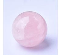 BYLSAGWHT Rose Quartz Balls for And Relaxation, Small Chinese Medicine Ball for Hand, Exercise, And Stress
