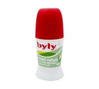 Byly Deodorante Unisex Fresh Nature Roll-On 50 ml - Tè Verde Biologico, Micro Particelle Attive, Protezione 48H, Delicato sulla Pelle (Fresh Nature 1 Unità)