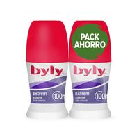 BYLY EXTREM INTENSE 100H Deodorant Roll-on lot 2 x 50 ml