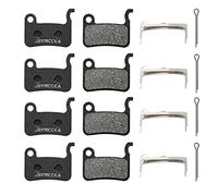 Bynccea 4 Coppie Pastiglie Freno A01S XTR BR-M975 M966 M965 Saint M800 XT M776 SLX M665 Hone M601 Deore M596 per Freno a Disco per Bicicletta I Prestazioni di frenata Elevate