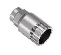 Bynccea Estrattore per cuscinetti interni della bicicletta, 24 mm, cuscinetto centrale universale a 20 denti, chiave per cuscinetti interni Shimano, connettori 1/2