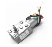ByNGSDCC DC6V 12V 24V 2 Giri/min a 150 Bassa velocità Coppia Elevata Encoder Cambio Completamente in Metallo Turbo Motoriduttore a Vite Senza fine 1 PZ(10,DC 24V)