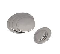 ByNGSDCC Dischi Metallici, Piastre di spessoramento in Acciaio Inossidabile 304 - Lamiere a Disco Circolare, 40 mm, 42, 45, 48, Spessore 1,3,8, 2,7(45mmx1.3mm(3pcs))