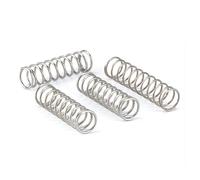 ByNGSDCC Molla di Compressione, 2 mm x 22 mm x 35 mm, Diametro Filo 2 mm, Diametro Esterno 22 mm, Lunghezza Libera 35 mm, Acciaio Inossidabile 304, 5 Pezzi(2 x 22 x 35mm)