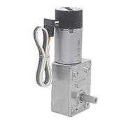 ByNGSDCC Motoriduttore a Vite Senza fine JGY-370 Turbo, contagiri con Encoder, DC6V 12V 24V Coppia Elevata a Bassa velocità Autobloccante JGY-370GB 1 PZ(66RPM,12V)