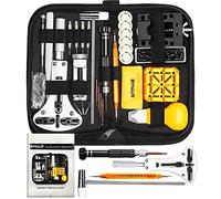 BYNIIUR Kit di riparazione di Montre, Outils de Barre à Ressort, kit di sostituzione della batteria, kit di Broche de Bracelet de Montre con étui de Transport et Manuel d'Instructions