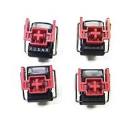 BYNNIX 4 interruttori ottici rossi V2 Hot Swap Slient Liner Switch per Huntsman Elite Gaming tastiera meccanica Huntsman Elite Gaming Keyboard v2 lineare clicky