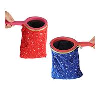 BYNYXI 2 pezzi Magic Change Bag, Borsa magica con maniglia Magic Trick Prop Tricks Bag, magica borsa in tessuto di velluto, trucchi magici per far scomparire le cose, magici trucchi magici