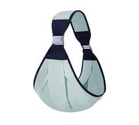 BYNYXI Baby Sling Baby Carrier Wrapping Carrier Newborn One Shoulder Carrier with Buckle Baby Breast-Feed Holder Breathable Soft Toddler Carrying Sling Sleeping Walking Travel Green