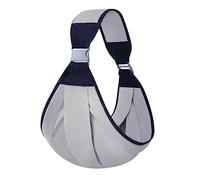 BYNYXI Baby Sling Baby Carrier Wrapping Carrier Newborn One Shoulder Carrier with Buckle Baby Breast-Feed Holder Breathable Soft Toddler Carrying Sling Sleeping Walking Travel Grey