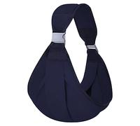 BYNYXI Baby Sling Baby Carrier Wrapping Carrier Newborn One Shoulder Carrier with Buckle Baby Breast-Feed Holder Breathable Soft Toddler Carrying Sling Sleeping Walking Travel Blue
