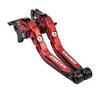 ByoBLu Accessori Moto Leva Frizione Freno CNC Leve allungabili Pieghevoli Regolabili for Zontes G1-125 ZT125-U 125 U1 Z2 125 U125