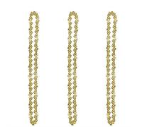 ByoBLu Catene da 8 pollici e barra di guida Mini catene in acciaio Lama for sega elettrica Utensile elettrico Accessorio for sega Taglio del legno di ricambio (Color : 3 x 8 Inch Chain, Size : A)