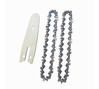 ByoBLu Catene for motoseghe in acciaio mini da 4 pollici Catene accessorie for motoseghe elettriche 1/4 Sostituzione mini sega a catena for motosega elettrica