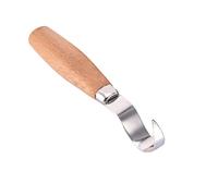 ByoBLu Coltello da Intaglio del Legno Coltello a uncino a scalpello Utensili da Intaglio Cucchiaio ergonomico for la Lavorazione del Legno Durevole Principianti storto Scultoreo Professionale (Size :