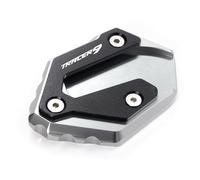 ByoBLu Cuscinetti di Estensione for cavalletto Laterale Ingrandisci Espansore della Piastra di Supporto Compatibile con Yamaha Tracer 9 GT Tracer 9/GT Tracer9gt 2021 2022 (Color : Tracer 9 Titanium,